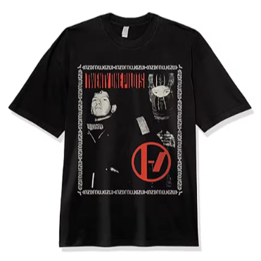 Camiseta  Twenty One Pilots Adulto/Infantil Lançamento Camiseta Em Algodao