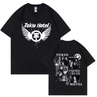 Camiseta Tokio Hotel  Adulto/Infantil Lançamento Camiseta Em Algodao em Oferta na Shopee