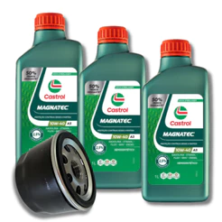 KIT TROCA DE ÓLEO 10W40 CASTROL + FILTRO Kwid