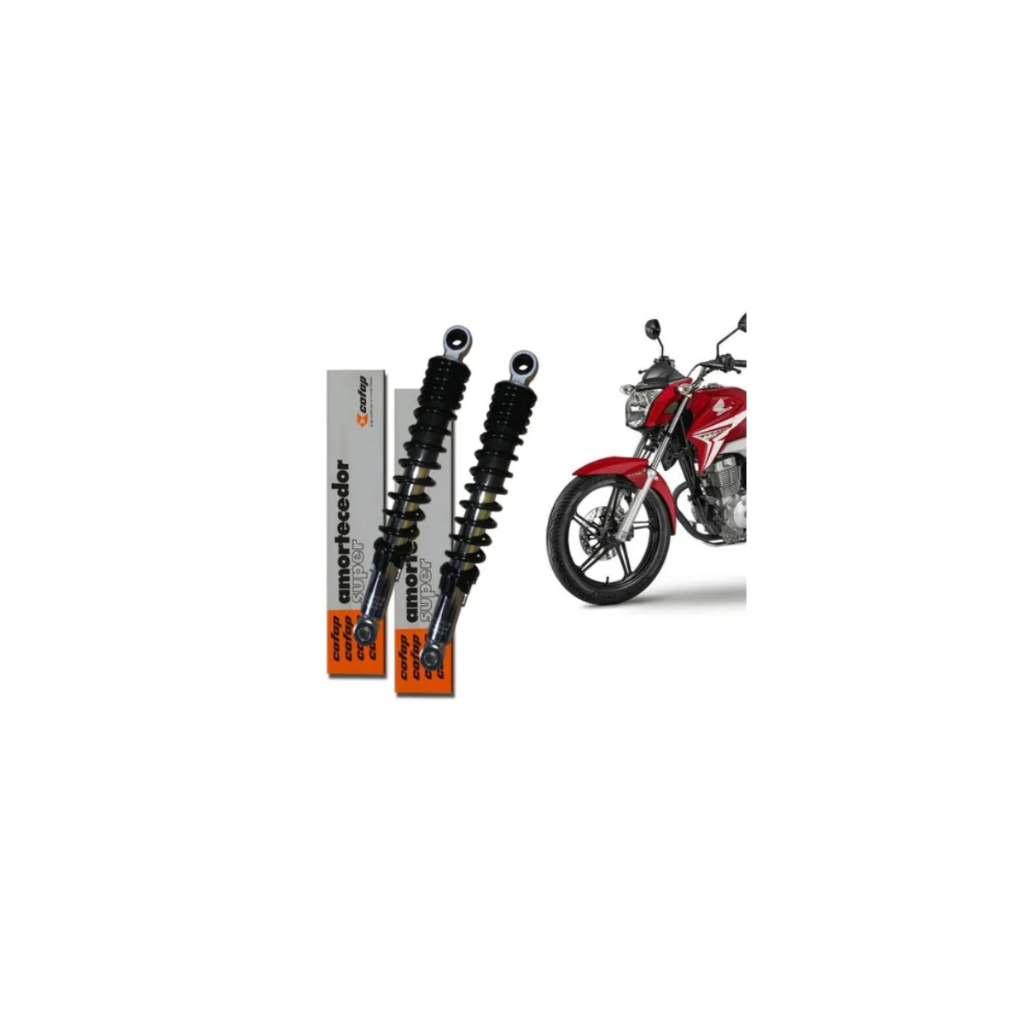 Par Amortecedor Traseiro Honda Cg Titan Fan 150 2004 A 2014 Novo Original Cofap em Oferta na Shopee