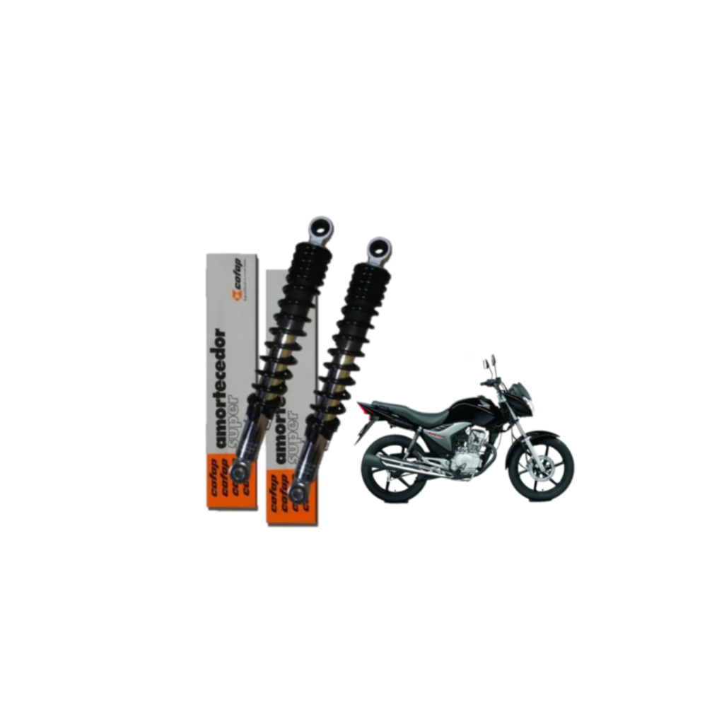 Par Amortecedor Cofap Cg Titan 150 2004 2005 2006 2007 2008 em Oferta na Shopee