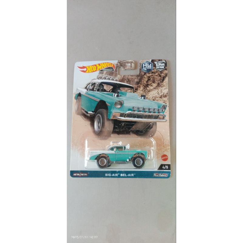 Hot Wheels PREMIUM BIG-AIR BEL-AIR / HW OFF ROAD CAR CULTURE 4/5 / REAL RIDERS (Mattel) 1/:64