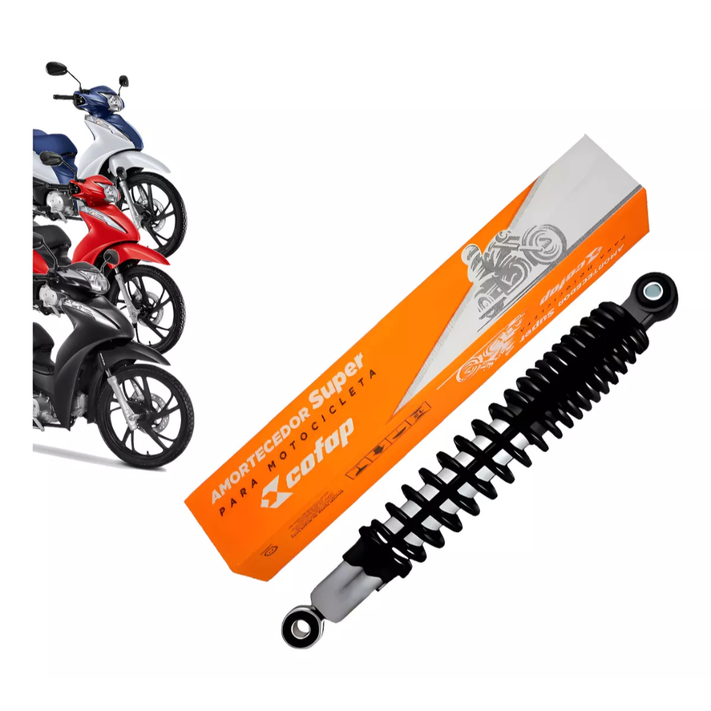 Par Amortecedor Traseiro Biz 100 2002 2003 Original Cofap em Oferta na Shopee