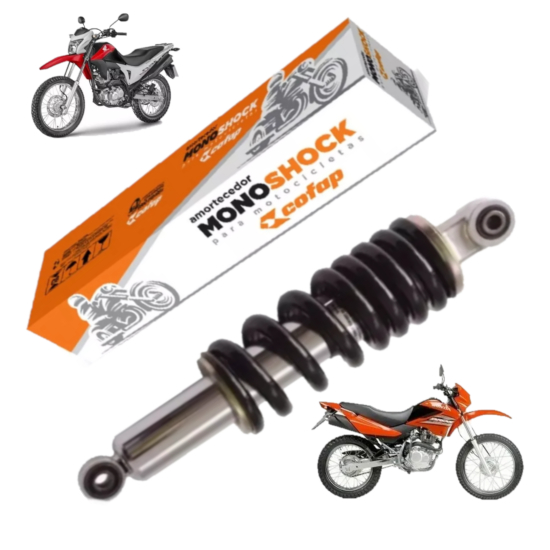Amortecedor Traseiro Cofap Original Monoshock Central Pró Link Nxr Honda Bros 125 150 160 em Oferta na Shopee