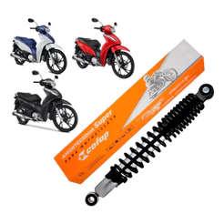 Par Suspensão Traseira Honda Biz Pop 100 2007 2013