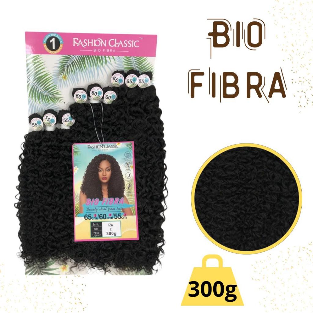 Cabelo Cacheado Biofibra Iza Fashion Classic Sleek PRETO