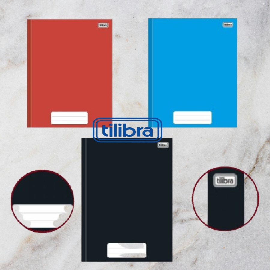 Agenda Caderno Brochura Tilibra 80 Folhas 140MM X 200MM Multicolorido Para Escola Universidade em Oferta na Shopee