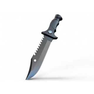 Faca Esportiva  com bússola tática Com Bainha de nylon caça pesca camping churrasco trilha rambo em Oferta na Shopee