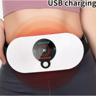 Máquina de emagrecimento cinto de massagem abdominal anti-celulite massageador feminino queimador de gordura em Oferta na Shopee