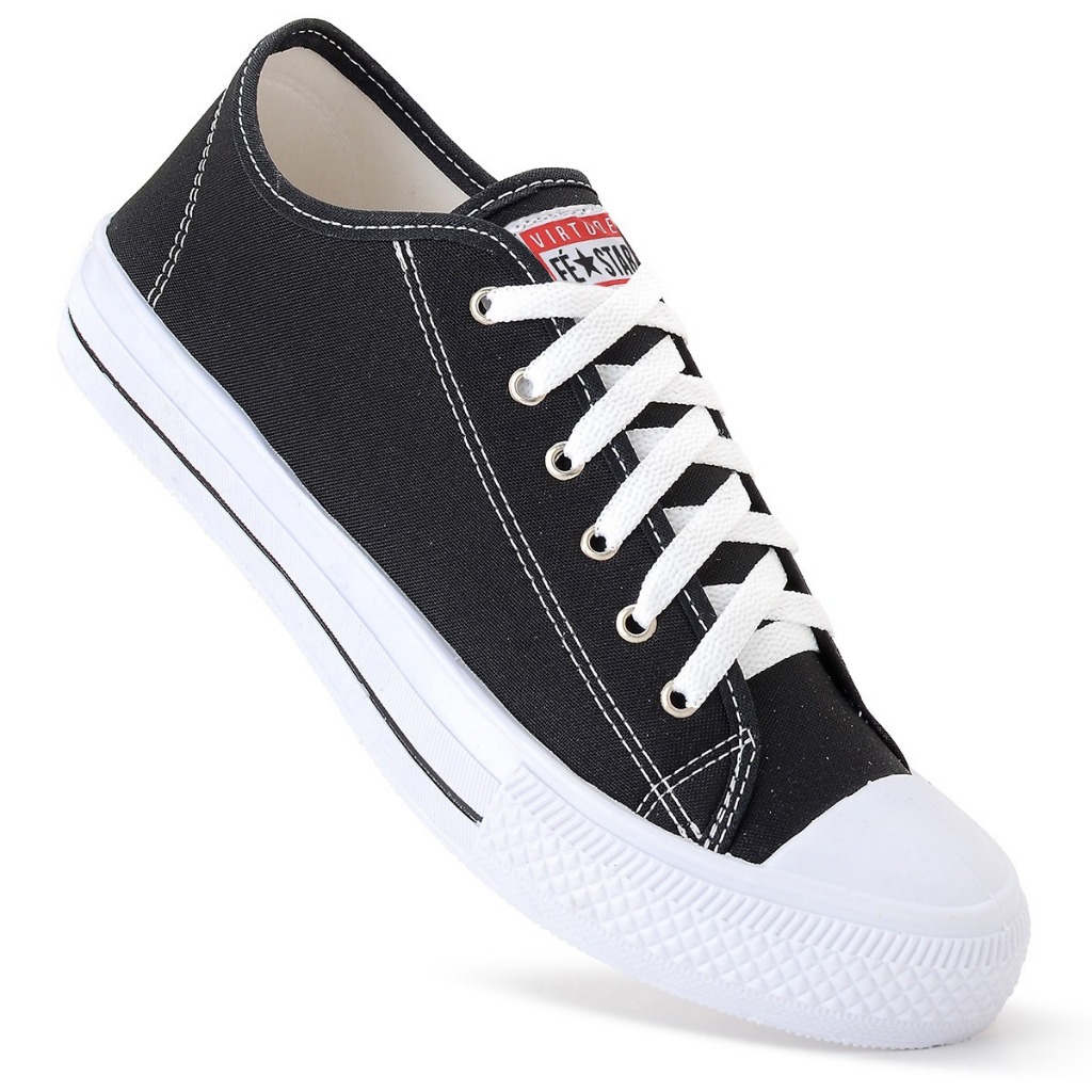 Tênis Alls Fé Star Feminino Adulto Casual Macio Confortável Ótima Qualidade Envio Imediato Promoção em Oferta na Shopee