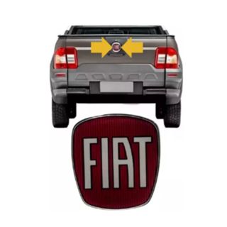 Emblema Resinado Maçaneta Tampa Traseira Fiat Strada 2008 A 2013 em Oferta na Shopee