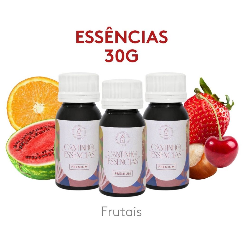 Imagem Essências Aromas Frutais para Sabonete, Aromatizadores, Cosméticos e Difusores elétricos - Linha Premium.