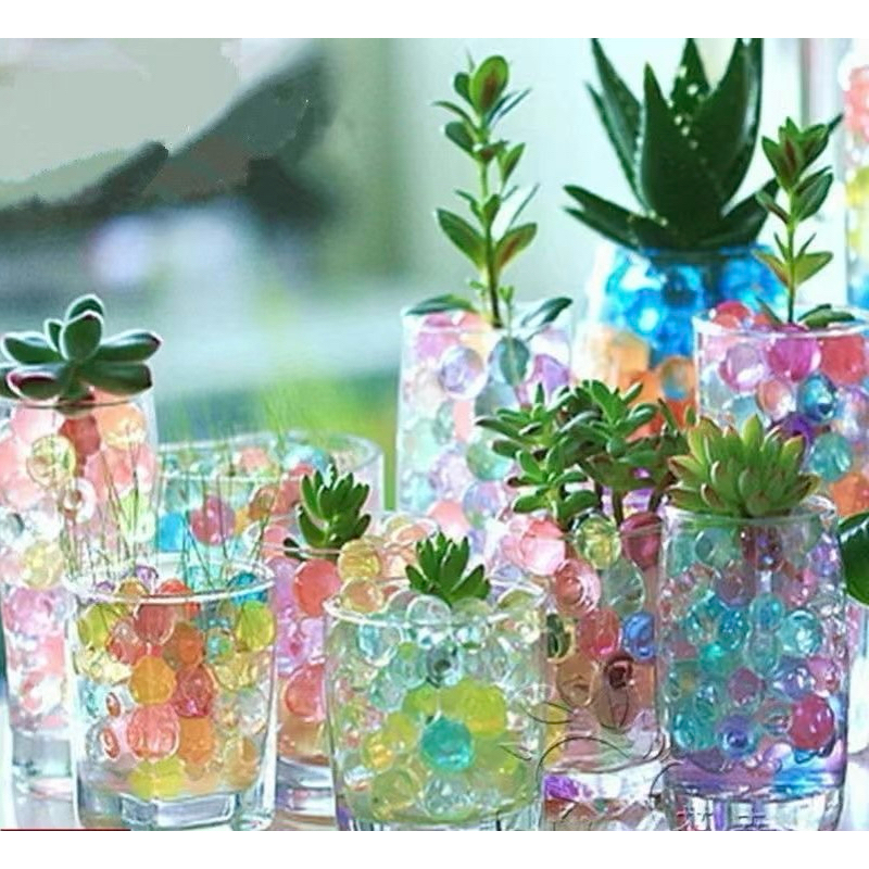 4000/2000/20000 Bolinhas de Gel Coloridas e Transparente Decorativo em Oferta na Shopee