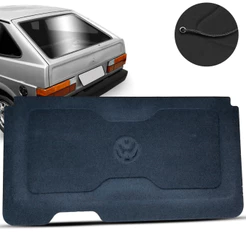 Tampao Traseiro Gol G1 Antigo Quadrado Grafite Carpete Top