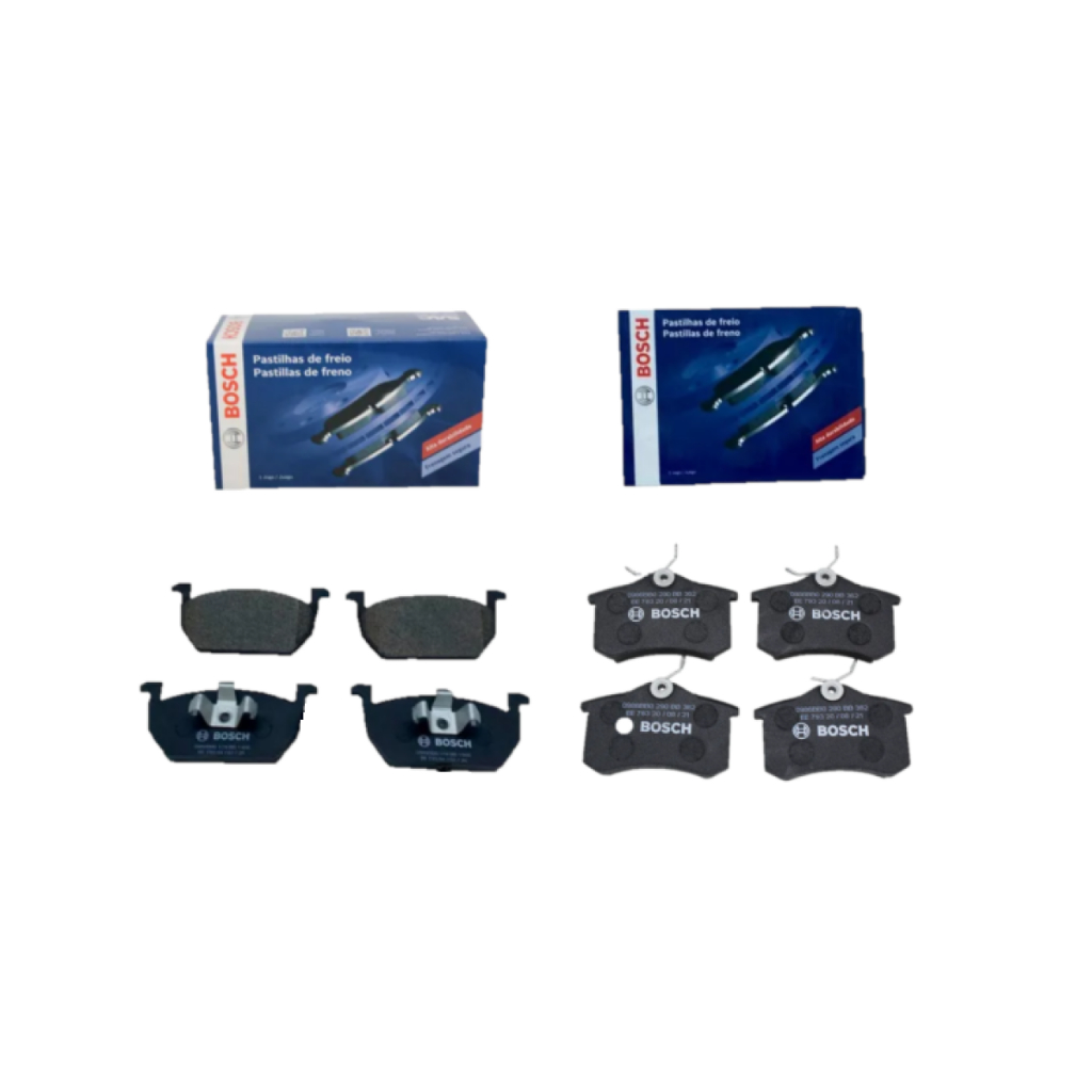 Pastilha Freio Dianteira Traseira Bosch T-cross 1.0 1.4 Tsi