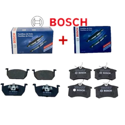 Kit Pastilha Freio Dianteira + Traseira T-cross 1.0 1.4 Tsi