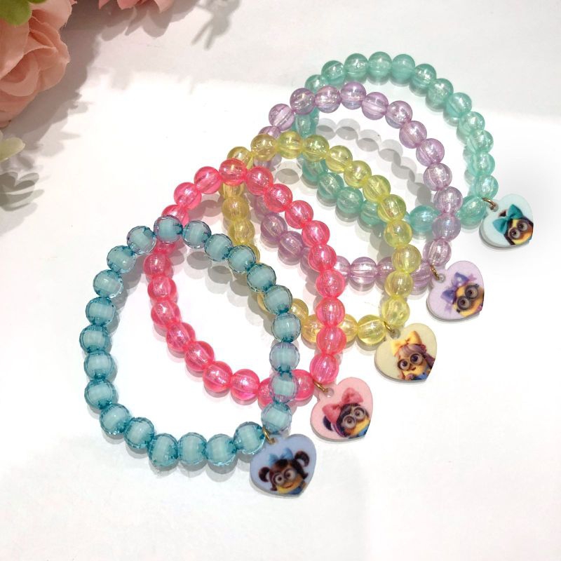 Pulseira Minions infantil