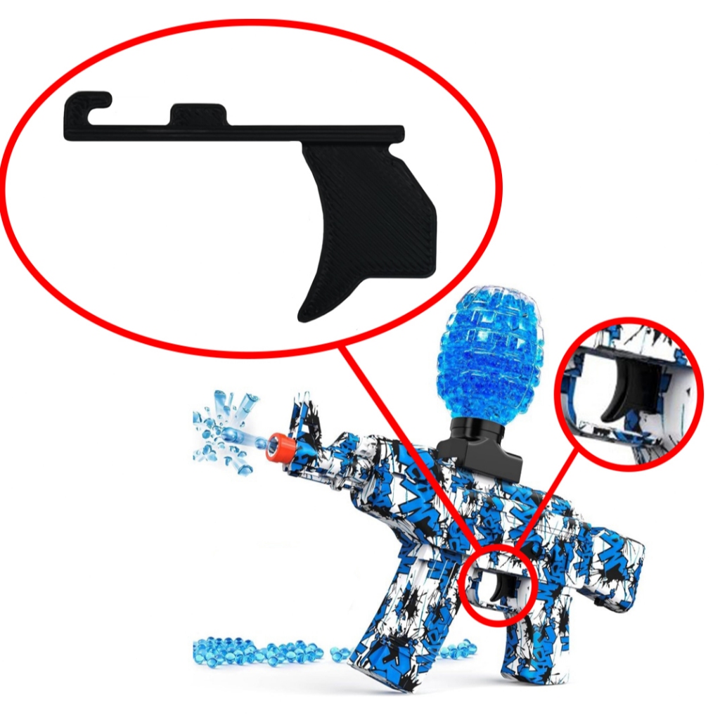 Gatilho blaster Lança Bolinhas De Gel Elétrica Pistola de gel Arminha de gel AK47 MODELO 2