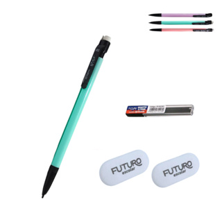 Kit Escolar Lapiseira com Borracha 0,7mm + Grafite 0,7mm Borracha + Branca Kit Papelaria 04 Peças em Oferta na Shopee