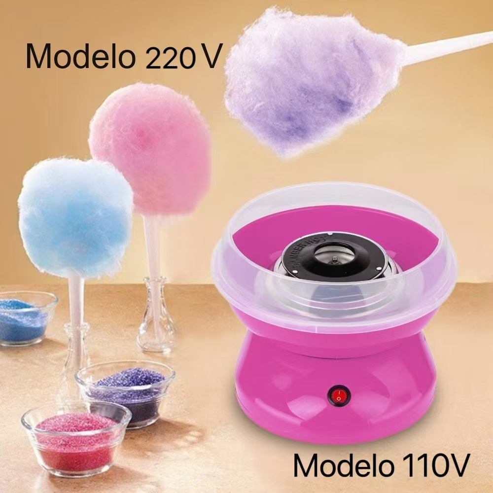 Máquina De Algodão Doce Portátil - 220V/110V
