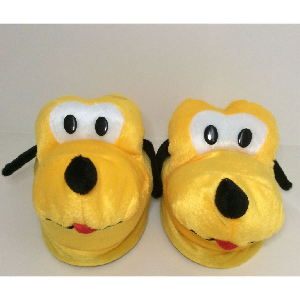 PANTUFA CACHORRO AMARELO MODA UNISSEX — imagem 2 de 2