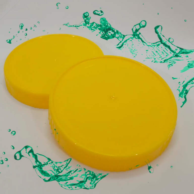 TAMPA PLASTICA 58MM KIT 5/12 UNID. em Oferta na Shopee