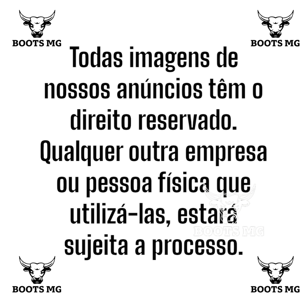 Botina Bota Masculina Feminina Texana Country Couro Legitimo Bico Quadrado Artesanal Costurada — imagem 2 de 2