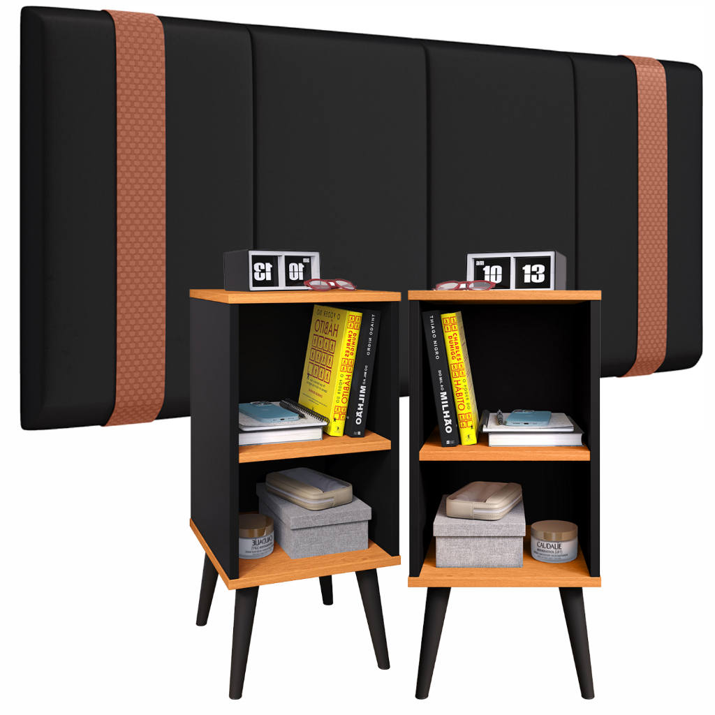 O que é Criado Mudo Retrô Preto? Guia e Onde Comprar | BuscaProdutos