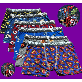 Kit 20 Cueca Infantil Boxer Heróis Menino Roupa Confortável Kids 1 a 8 Anos em Oferta na Shopee