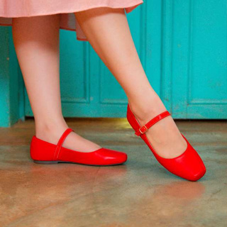 Sapatilha Boneca Feminina Sapato Feminino Bico Quadrado Mary jane tenis feminino em Oferta na Shopee