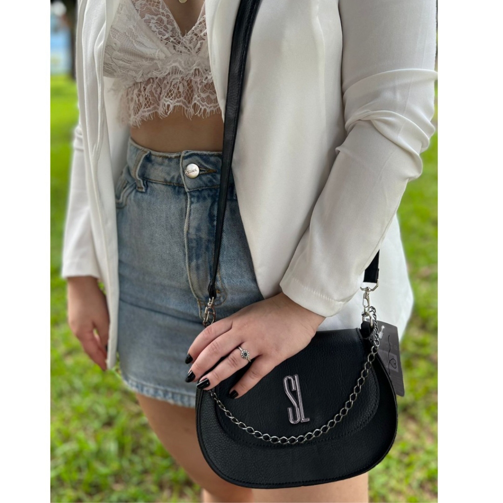 Bolsa Feminina SL Transversal e Lateral de Ombro