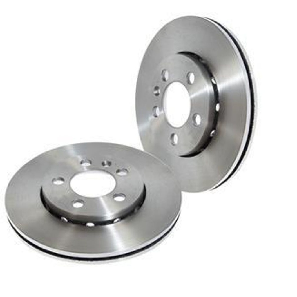 PAR DE DISCOS DE FREIO DIANTEIROS - HILUX SW4 - HILUX 97/01 - ARO 15 - Ventilado - MDS
