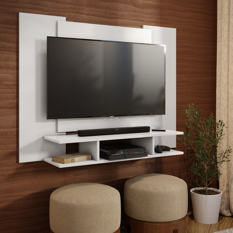 Painel para TV de até 50 Polegadas EJ com Nicho Varias Cores