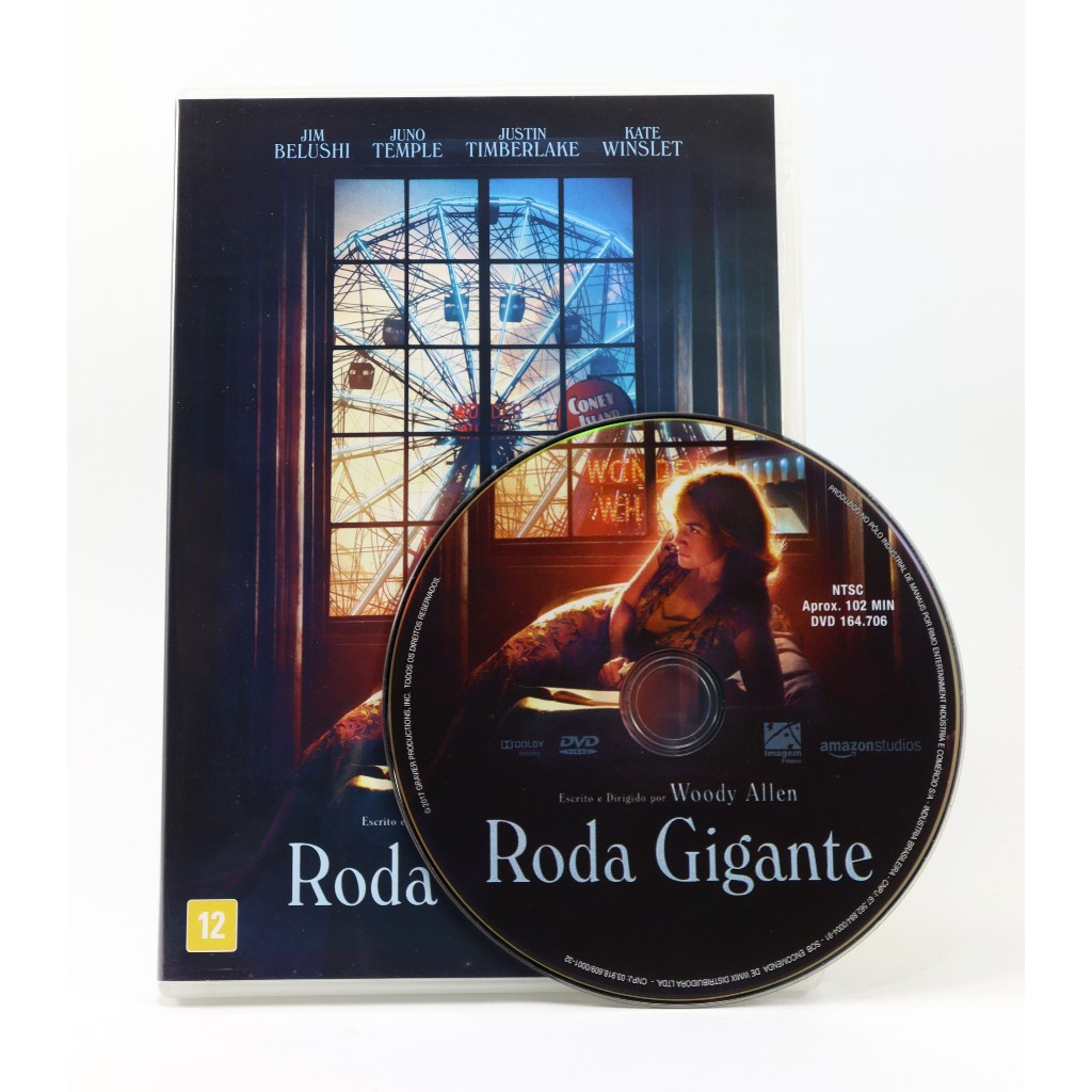 DVD Roda Gigante Filme De Woody Allen