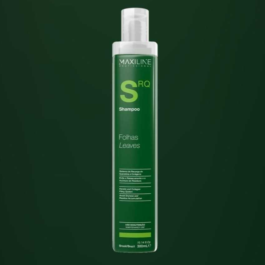 shampoo folhas 300ml - maxiline