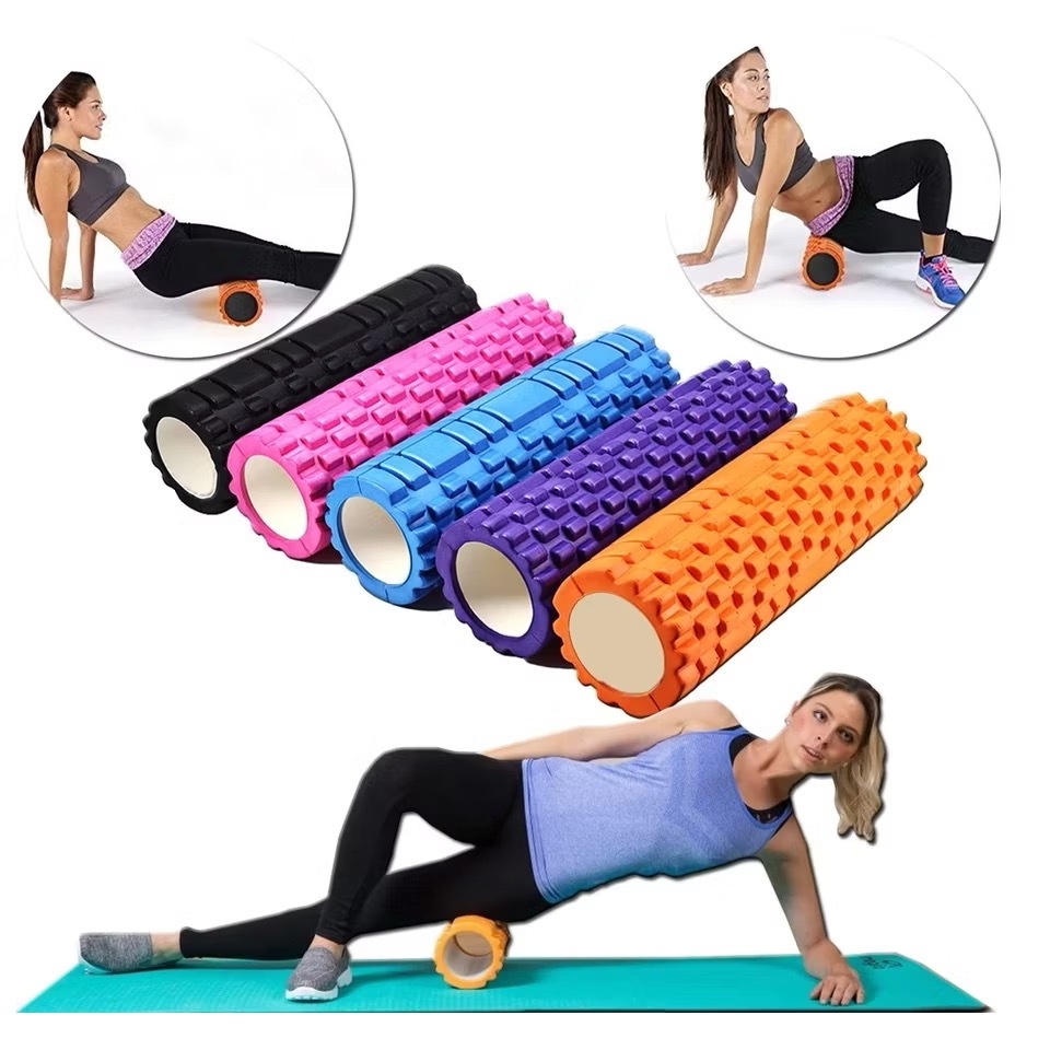 Rolo Massagem Foam Roller Liberação Miofascial Soltura Yoga