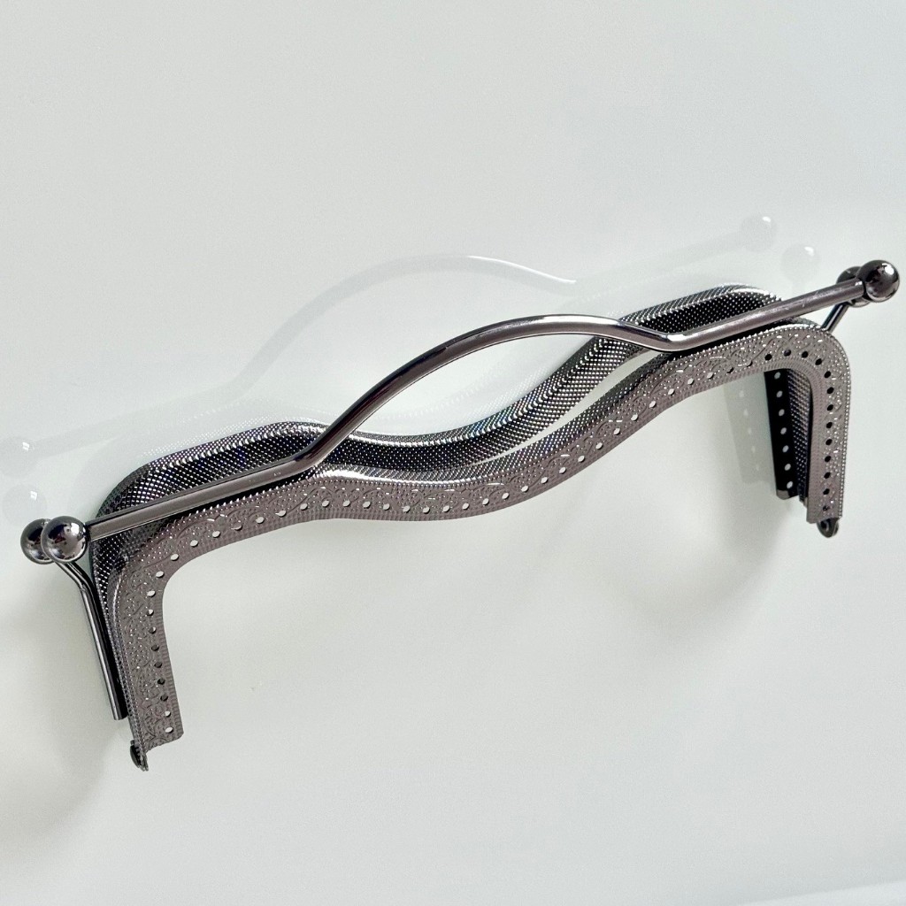 Fecho Para Bolsa de Crochê Retangular Com Trava - Ref LXTS210 - 20Cm em Oferta na Shopee