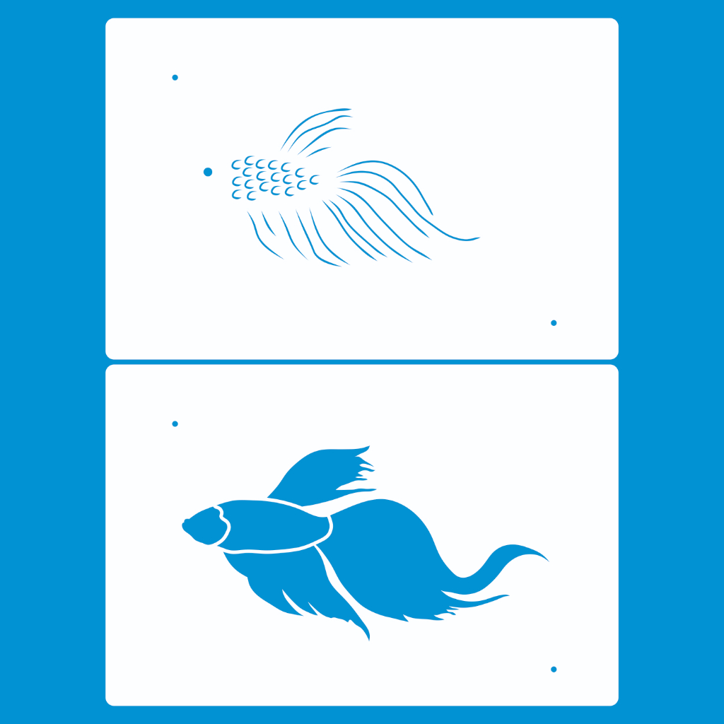Stencil 12 X 18 BETA Molde Vazado Pintura Tecido Mdf Madeira Parede Camiseta Pano Prato