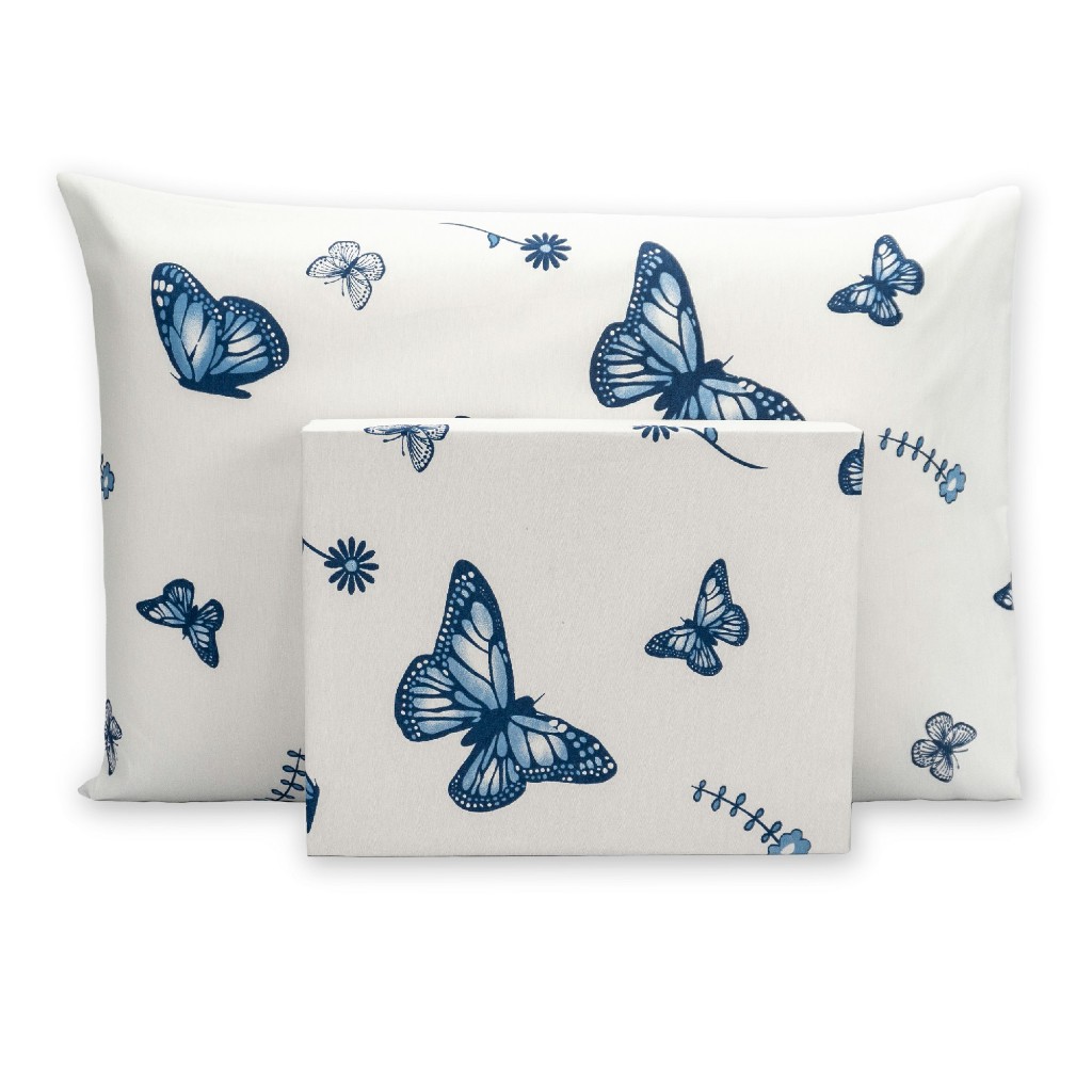 Jogo De Cama S/ Elástico Algodão Kit 2 Peças Cama Solteiro Juvenil Decorativa