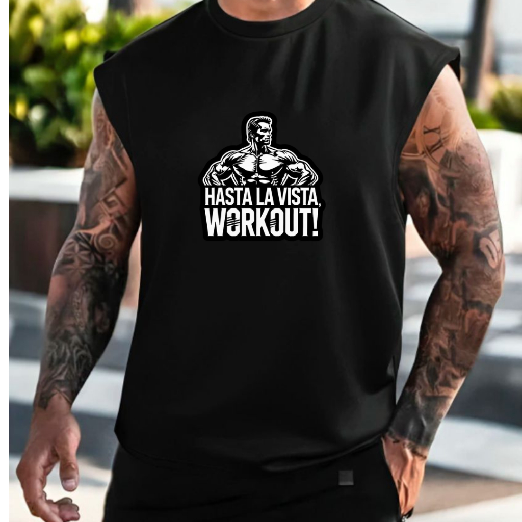 Camiseta Regata Oversized Arnold Camisa Streetwear Masculina Estilo Academia Machão Maromba