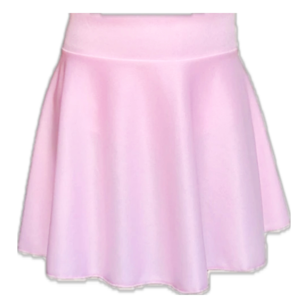 Saia de Cós Rosa/Preto Ballet Infantil - Para Bailarinas