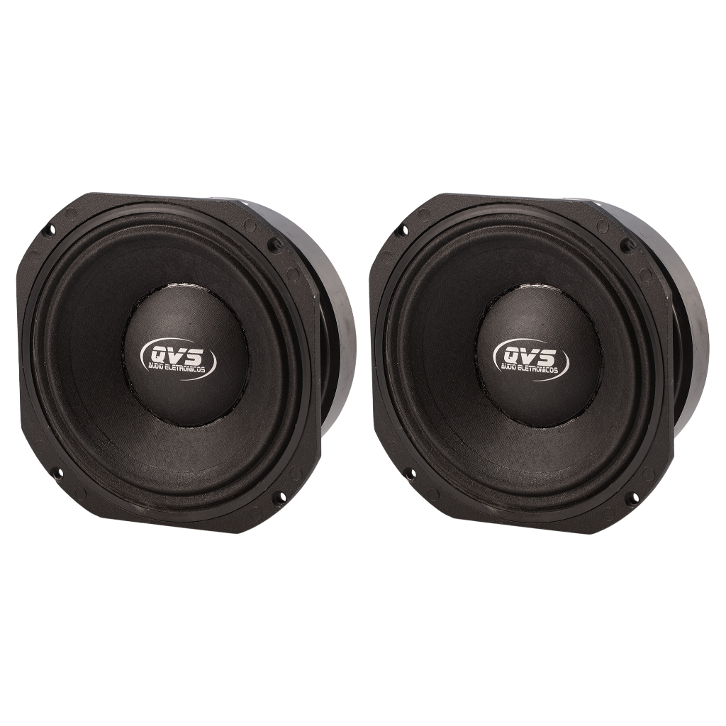 2 Alto Falante 8 Polegadas 400w Rms Line Array PA Som Automotivo Medio Grave Woofer