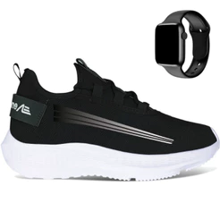 TENIS MASCULINO ACADEMIA CAMINHADA TREINO ADAPTION KIEV COM RELÓGIO DIGITAL