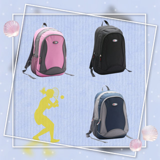2026 Nova Mochila Escolar Juvenil Casual Resistente - Republic Vix by Chenson 20433