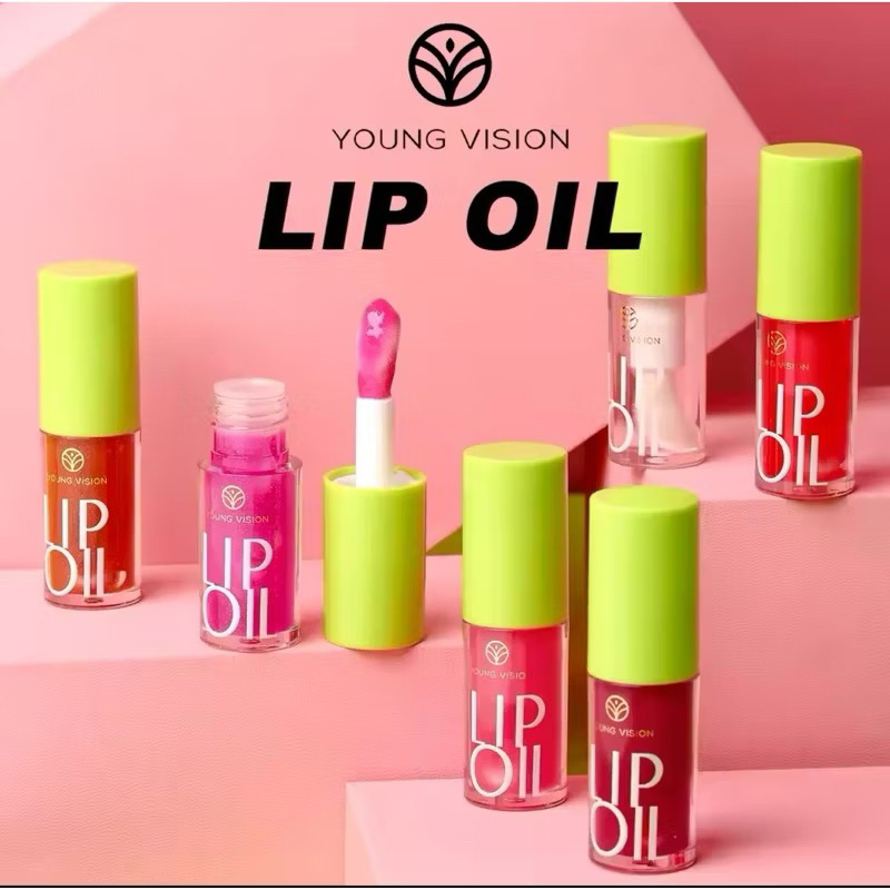 Brilho Labial Lip Oil Young vision protetor labial Gloss labial tonalizado diversas cores a pronta entrega! make