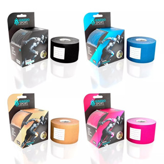 Fita Bandagem Elástica Adesiva Kinesio sport 6 metros Original - Recuperação Articular em Oferta na Shopee