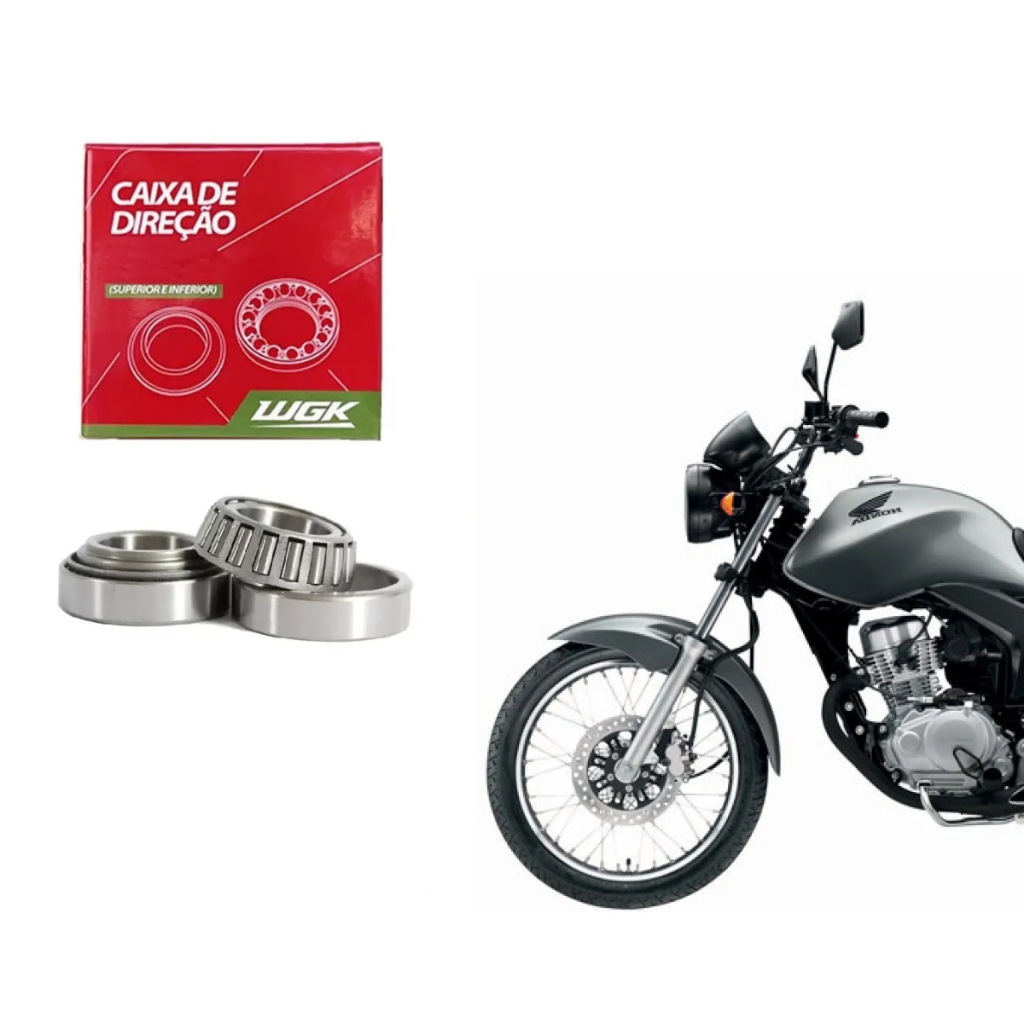 Caixa Direção Wgk Conico Honda Titan Fan Cg 125 150 160