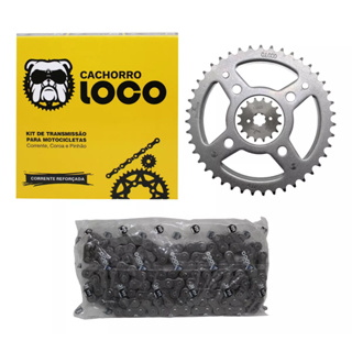 Kit Relação Cg 150 Fan 150 Titan 150 Aço 1045 em Oferta na Shopee