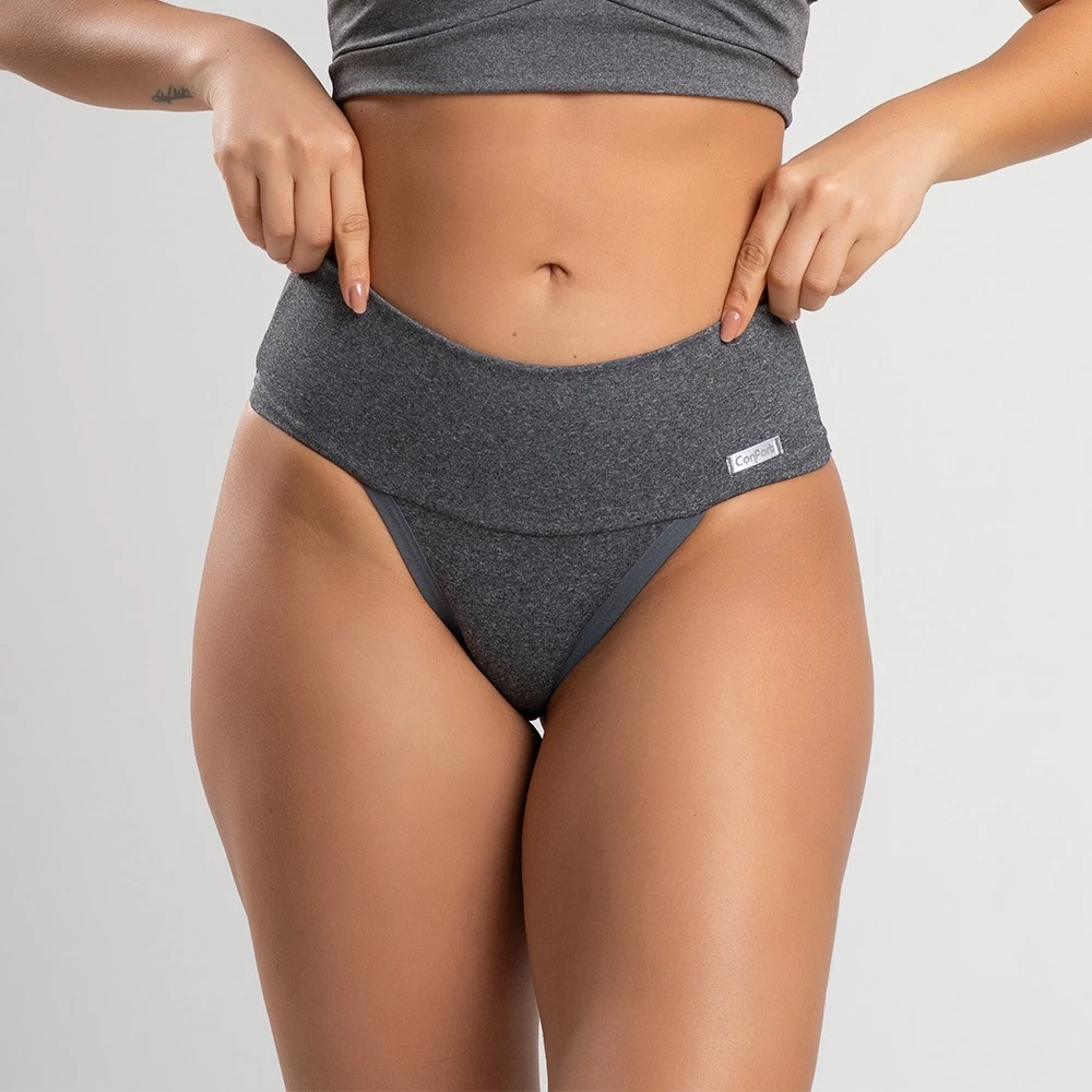 Kit 10 Calcinha cós alto segura barriga Cinta Modeladora Feminina calcinha cintura alta