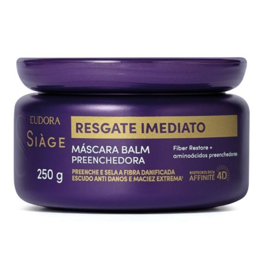 Máscara Balm Preenchedora Siàge Resgate Imediato 250g